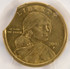 2001-P $1 Sacagawea Dollar 4% Curved Clip PCGS MS63