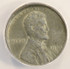 1943-S 1c Wheat Cent Struck 10% Off-Center ANACS EF40