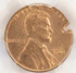1961 1c Lincoln Cent 3% Ragged Clip PCGS MS64 RB
