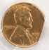 1957-D 1c Wheat Cent 5% Straight Clip PCGS MS63 RB