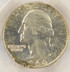 1964 25c Washington Quarter Ragged Clip PCGS MS64