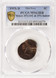 195X-D 1c Wheat Cent Struck 35% Off-Center & 15% Indent PCGS MS63 RB