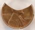 1965 1c Lincoln Cent 25% Curved Clip 2.04 Grams PCGS MS64 RB