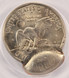 1999-P $1 SBA Dollar Double-Struck, 2nd Strike 80% Off-Center PCGS MS65