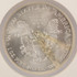 1999 $1 Silver Eagle (2 Piece Set) Struck Thru & Retained 2-Piece Set NGC MS69