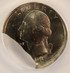 1978 25c Washington Quarter Broadstruck & 15% Curved Clip ANACS MS60 Details