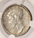 1940-S 10c Mercury Dime Double-Struck Rotated In-Collar NGC AU55