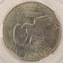 1972 $1 Ike Dollar Double Curved Clipped & Partial Collar CACG MS63