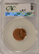 2001 1c Lincoln Cent Struck 55% Off-Center CACG MS64 Red