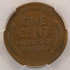 1934-D 1c Wheat Cent Broadstruck PCGS AU50