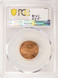 1989 1c Lincoln Cent Broadstruck PCGS MS64