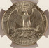 1974 25c Washington Quarter Broadstruck NGC MS64