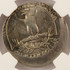 25c Washington Quarter Struck 15% Off-Center NGC MS64