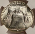 1956 50c Franklin Half Struck on Silver Quarter Planchet NGC MS63