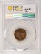 1973-x 1c Lincoln Cent Struck Through Obv/Rev PCGS MS61 RB