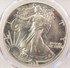 1988 $1 Silver Eagle Reverse Struck Through PCGS MS67