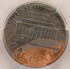 1990-D 1c Lincoln Cent Partial Plating PCGS MS64 Red