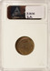 1917-S 1c Wheat Cent Struck 20% Off-Center ANACS MS62 RB