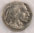 1935 5c Buffalo Nickel Struck 5% Off-Center PCGS MS62