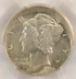 1934-D 10c Mercury Dime Broadstruck PCGS MS62