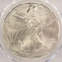 2000 $1 Silver Eagle Struck Thru Obverse PCGS MS68