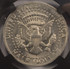 1972 50c Kennedy Half Obverse Missing Clad Layer NGC AU58 RB