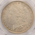 1896 $1 Morgan Dollar Partial Collar Strike PCGS MS63