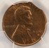 1949-S 1c Wheat Cent Curved Clip at K-1 PCGS MS64 RB