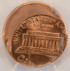 1990 1c Lincoln Cent Struck 25% Off-Center PCGS MS65 Red