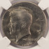 1976 50c Bicentennial Half Struck 15% Off-Center NGC MS64