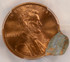 200x 1c Lincoln Cent Double-Struck, 2nd 90% Off-Center PCGS MS66 Red