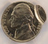 1988-P 5c Jefferson Nickel Double-Struck, 2nd 90% Off-Center PCGS MS63