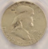 1955 50c Franklin Half Obverse Lamination PCGS AU50