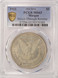 1921 $1 Morgan Dollar Struck Through Reverse PCGS MS63