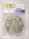 1998 $1 Silver Eagle Struck Through Reverse PCGS MS64