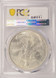 2000 $1 Silver Eagle Struck Through Reverse PCGS MS65
