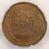 1919 1c Wheat Cent Broadstruck on Blank PCGS MS63 BN