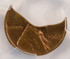 1967 1c Lincoln Cent Huge 55% Curved Clip 1.39 Grams PCGS MS62 RB