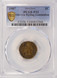 1907 1c Indian Cent Peeling Lamination Obverse PCGS F12
