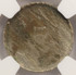 Shield Nickel 5c Split Planchet Before Strike AU