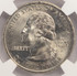 2004-D 25c Iowa Quarter Reverse Missing Clad Layer NGC MS64 RB