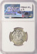 1964 50c Kennedy Half Struck on Silver Quarter Planchet NGC MS62