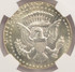 1964 50c Kennedy Half Struck on Silver Quarter Planchet NGC MS62