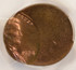 1974 1c Lincoln Cent Struck 55% Off-Center PCGS MS64 RB
