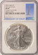 2023 $1 Silver Eagle Rim Clip at K-4 NGC MS69