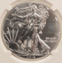 2016 $1 Silver Eagle Clashed Dies Obverse & Reverse NGC MS68