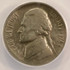 1964 5c Jefferson Nickel Large Broadstruck ANACS MS63