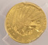 1911 $2 1/2 Indian Quarter Eagle Struck 2% Off-Center PCGS MS62