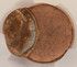 1987 1c Lincoln Cent Struck 55% Off-Center CACG MS63 Red