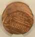 1983 1c Lincoln Cent Struck 35% Off-Center CACG MS62 RB